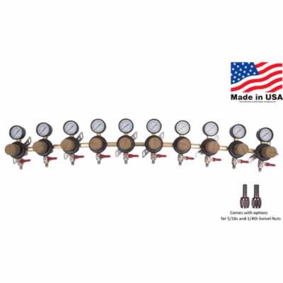 Taprite 10-Body Secondary CO2 Regulator (Alternate View 2)