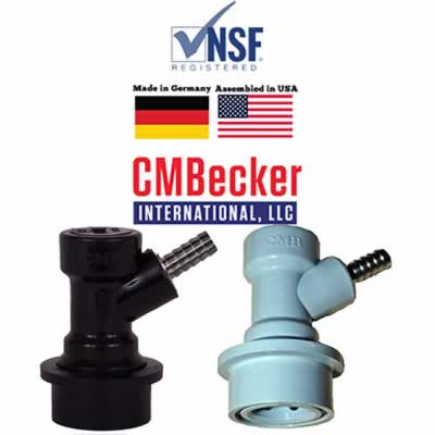 Ball Lock Disconnect Set / 1/4" Barb Gas/In and Liquid/Out (Alternate View 2)