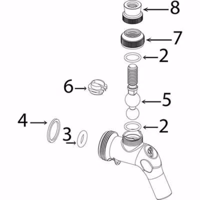 Perlick 525 Parts / Perlick 525 Parts