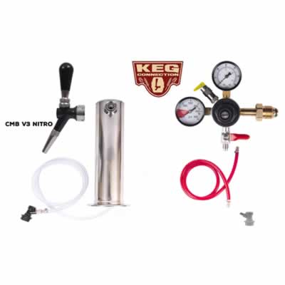 1 Faucet Nitro Tower Kit with CMB V3 Nitro Faucet / Single Faucet Tower for Nitro with CMB V3 Nitro Fa