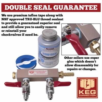 Air Distributor - 5-Way with Check Valves & Shutoffs (Alternate View 2)