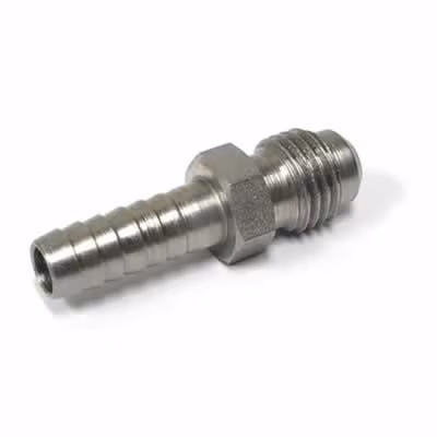 1/4" MFL to 1/4" Barbed Fitting Stainless Steel / 1/4" MFL to 1/4" Barbed Fitting Stainless Steel