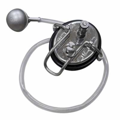 Stainless Steel Keg Lid with Floating Dip Tube / New Keg Lid w/ Floating Dip Tube